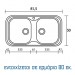 SANITEC 312 ΝΕΡΟΧΥΤΗΣ ΓΡΑΝΙΤΕΝΙΟΣ 82x50