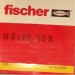 FISCHER ΒΥΣΜΑ 6X80/50 S (100pcs)