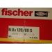 FISCHER ΒΥΣΜΑ 8X120/80 S (100pcs)