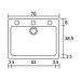 SANITEC 338 ΝΕΡΟΧΥΤΗΣ ΓΡΑΝΙΤΕΝΙΟΣ 70x50