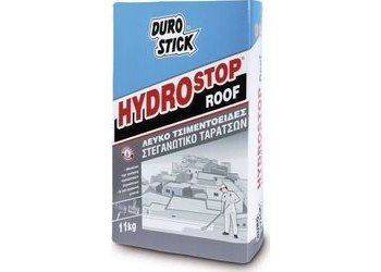 DUROSTICK HYDROSTOP ROOF  Εύκαμπτο, λευκό τσιμεντοειδές, στεγανωτικό ταρατσών 11kgr 